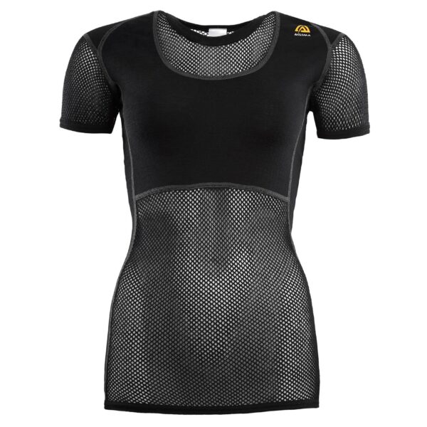 Aclima-WoolNet T-skjorte Dame Sort-103277-Sporten Bagn-2