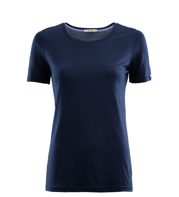 Aclima-LightWool T-skjorte Dame Marine-103105-Sporten Bagn-3
