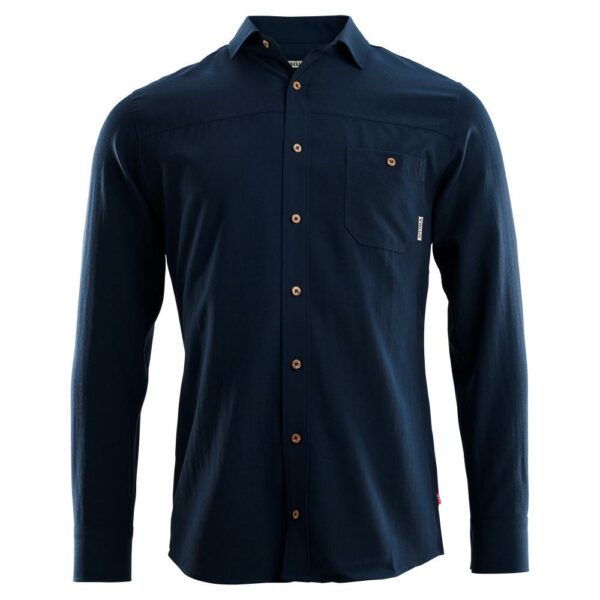 Aclima-LeisureWool Skjorte Herre Marine-104806-Sporten Bagn-1