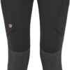 Fjällräven-Abisko Trekking Tights Pro Dame Sort-84771-Sporten Bagn-1
