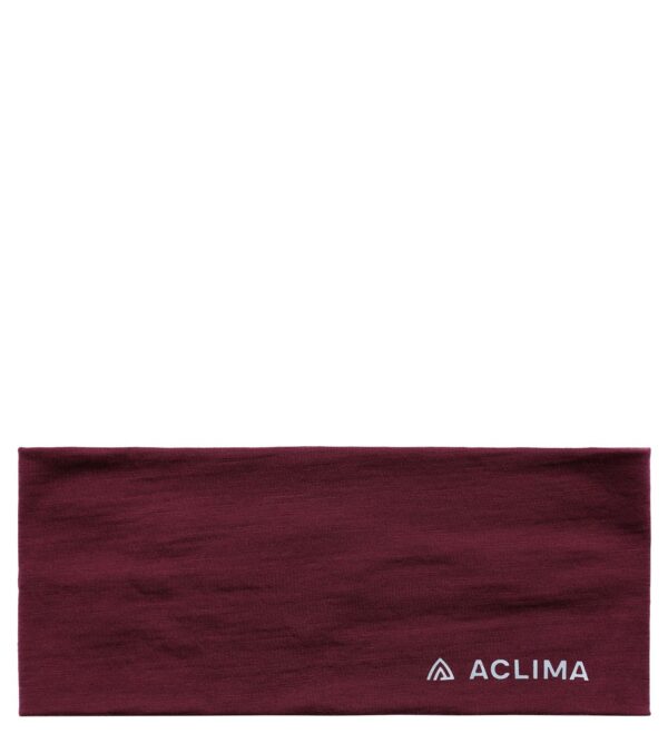 Aclima-Lightwool Pannebånd Burgunder-104745-Sporten Bagn-2