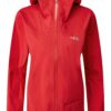 Rab-Meridian Skalljakke Dame Rød-QWG-45-Sporten Bagn-1