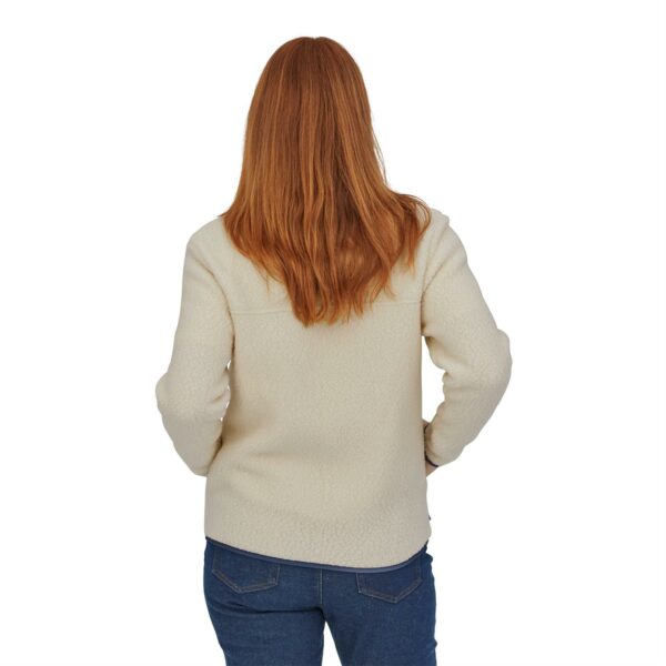 Patagonia-Retro Pile Fleecejakke Dame Hvit-P22795-Sporten Bagn-2