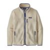 Patagonia-Retro Pile Fleecejakke Dame Hvit-P22795-Sporten Bagn-4