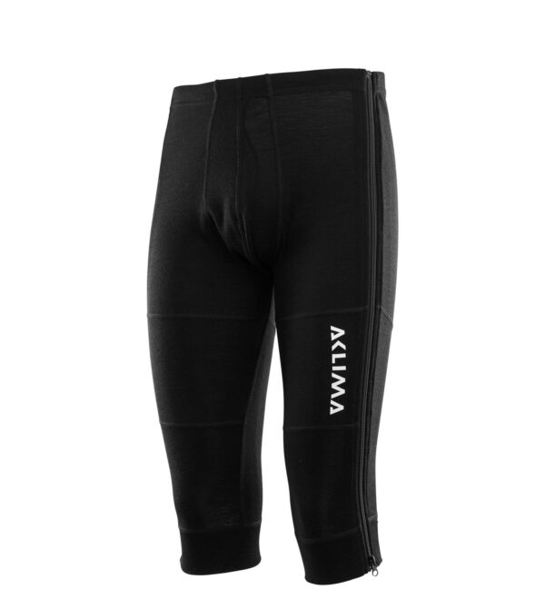 Aclima-WarmWool 3-4 Summit Longs m-glidelås Herre Sort-105301-Sporten Bagn-2