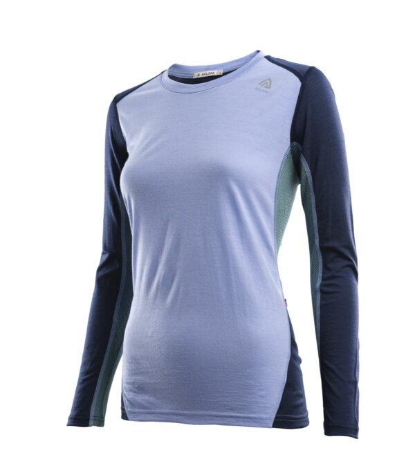 Aclima-LightWool Sportshirt Dame Blå-104675-Sporten Bagn-4