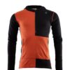 Aclima-WarmWool Hood Genser Zip Herre Oransje-104035-Sporten Bagn-1