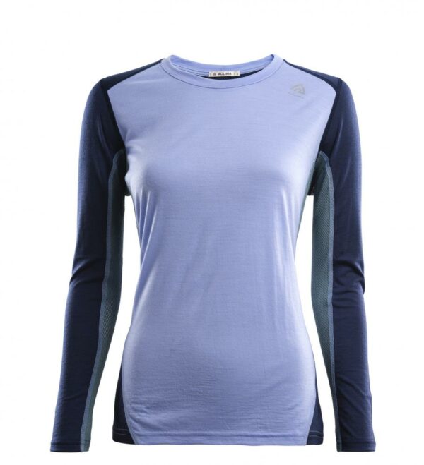 Aclima-LightWool Sportshirt Dame Blå-104675-Sporten Bagn-1