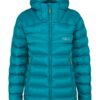 Rab-Electron Pro Dunjakke Dame Blå-QDN-86-Sporten Bagn-1