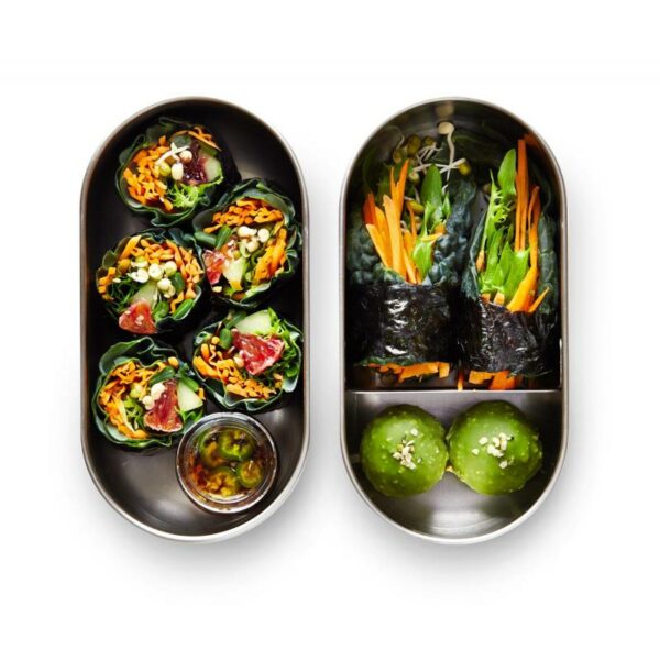Black+Blum-Stainless Steel Dbl. Bento Box-BAM-BT-L016-Sporten Bagn-4