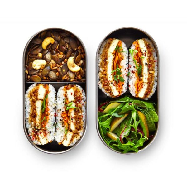 Black+Blum-Stainless Steel Dbl. Bento Box-BAM-BT-L016-Sporten Bagn-7