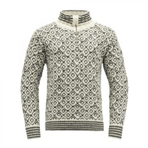 Devold-SVALBARD SWEATER ZIP-NECK-396-410-Sporten Bagn-1