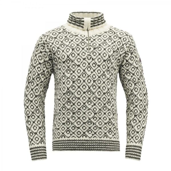 Devold-SVALBARD SWEATER ZIP-NECK-396-410-Sporten Bagn-1