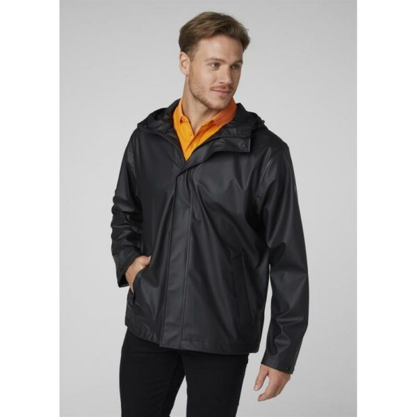 Helly Hansen-Moss Regnjakke Herre Sort-53267-Sporten Bagn-4