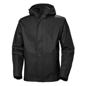 Helly Hansen-Moss Regnjakke Herre Sort-53267-Sporten Bagn-1