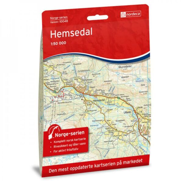 Nordeca-Hemsedal 1:50 000-N3022-Sporten Bagn-1