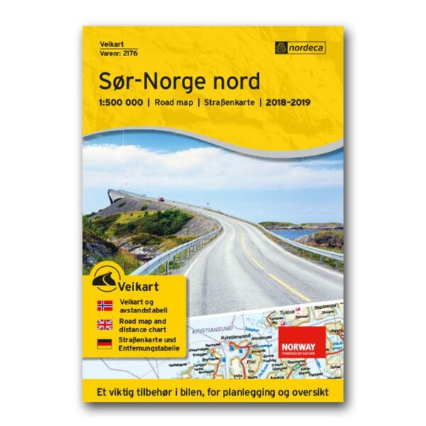 Nordeca-Veikart Sør-Norge Nord-N2176-Sporten Bagn-1