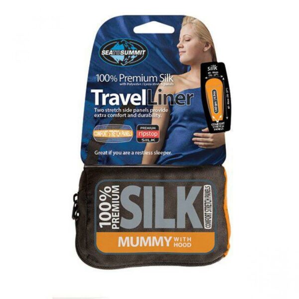 Sea To Summit-Silk Stretch Liner Mummy-30412441-Sporten Bagn-1