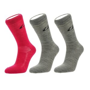 Ulvang-Light 3pk Ullsokk Grå og Rosa-75102-Sporten Bagn-1