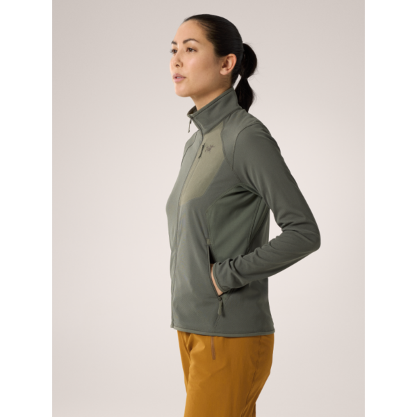 ArcTeryx Delta Fleecejakke Dame Grønn - Bilde 5