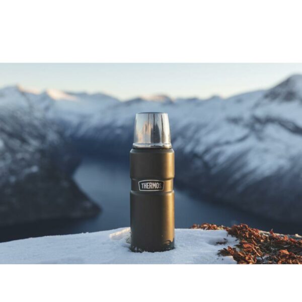 Thermos Thermos  Stainless King Termoflaske 470 Ml - Militærgrønn - Bilde 5