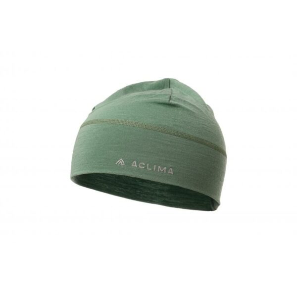 Aclima Lightwool 140 Beanie Grønn - Bilde 2