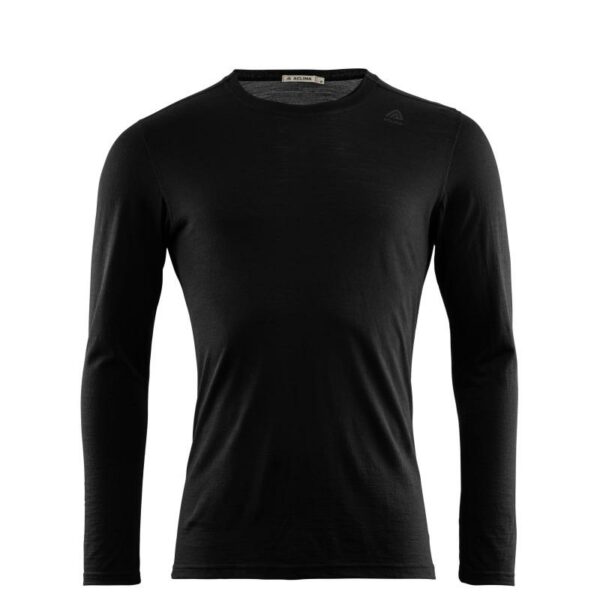 Aclima LightWool 140 Undershirt Herre Sort