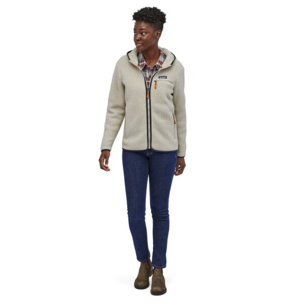 Patagonia Restro Pile Hettejakke Dame Hvit - Bilde 3