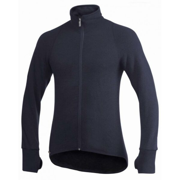 Woolpower Full Zip Ulljakke 400 Dark Navy