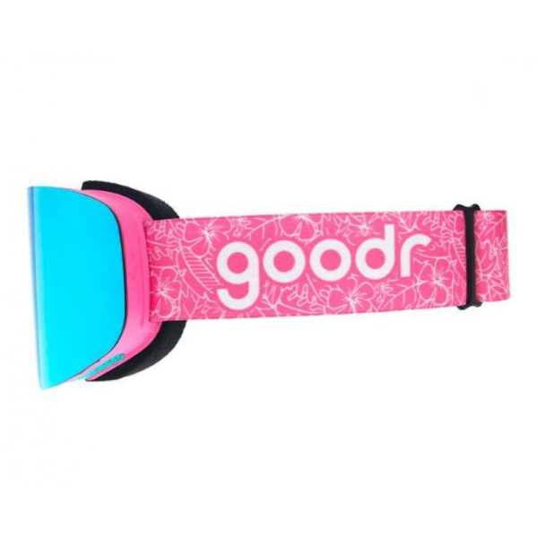 goodr Snow G Rosa med Blå Glass - Bilde 2