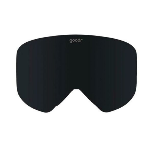 goodr Snow G Sort med Sorte Glass