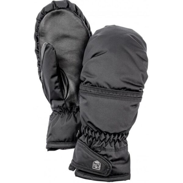 Hestra Primaloft Leather Dame Vott Sort