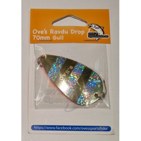 Ove's Ravdu Drop 70mm Gull