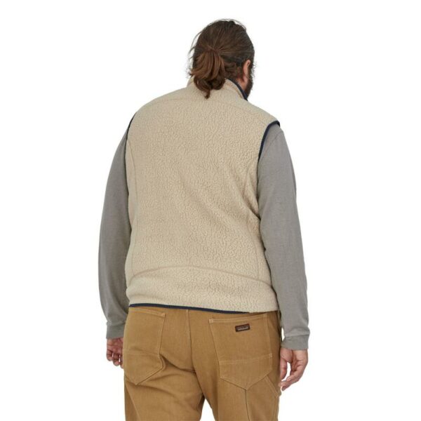 Patagonia Retro Pile Vest Herre Hvit - Bilde 2