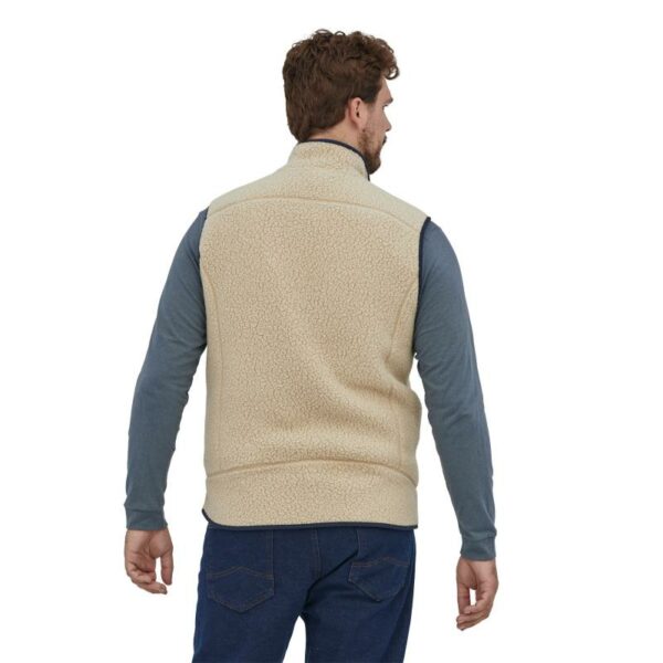 Patagonia Retro Pile Vest Herre Hvit - Bilde 7