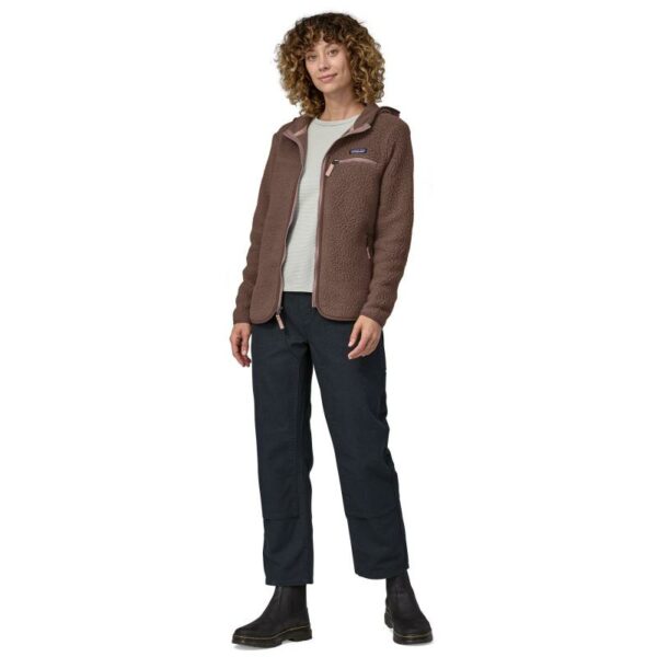Patagonia Retro Pile Hettejakke Dame Brun - Bilde 3