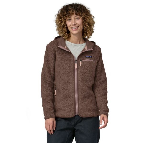 Patagonia Retro Pile Hettejakke Dame Brun - Bilde 4