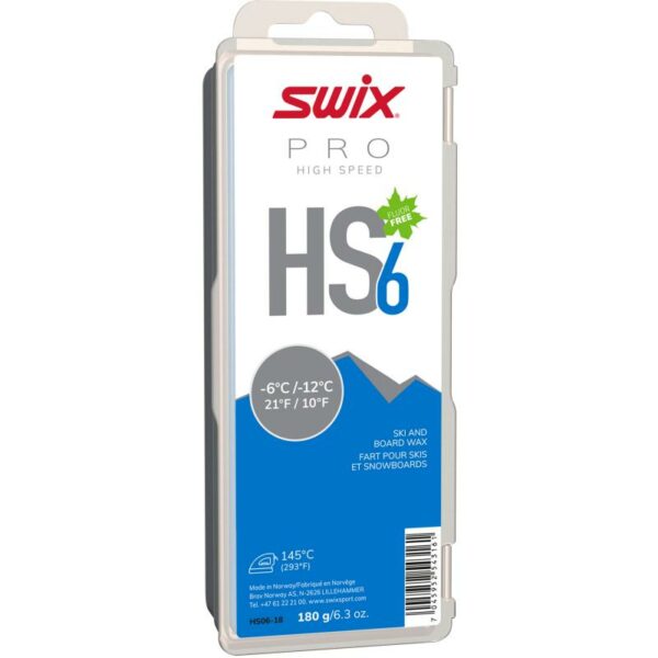 Swix Swix  HS6 Blue, -6°C/-12°C, 180g