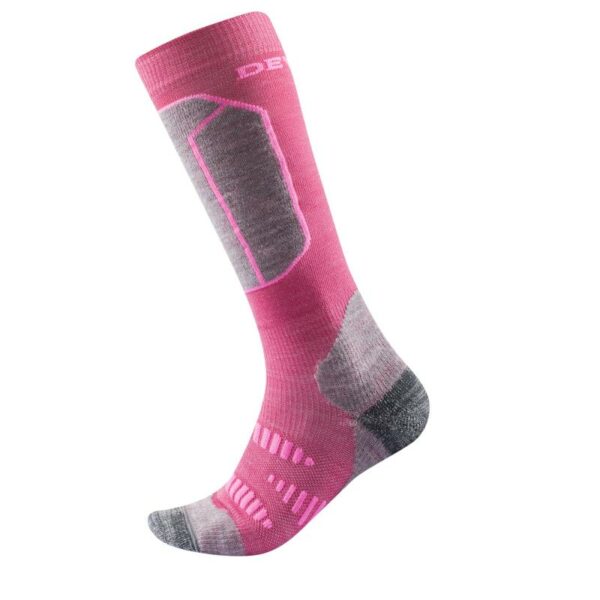 Devold Alpine Sokk Barn Rosa