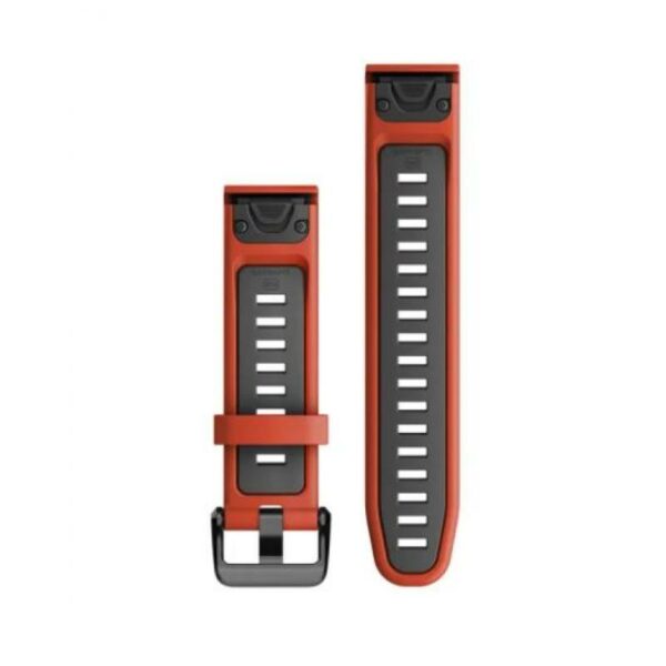GARMIN GuickFit 20 Watch Band Flame Red Graphite - Bilde 2