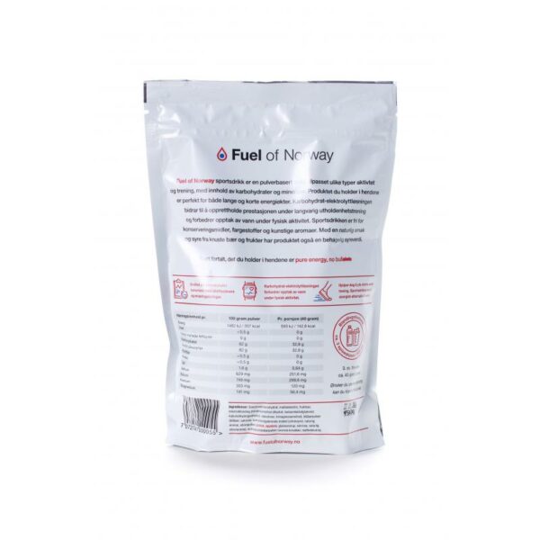 Fuel of Norway Sportsdrikke 0,5kg blåbær - Bilde 2