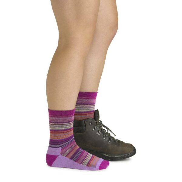 Darn Tough Zebra Canyon Micro Crew Lightweight With Cushion DT3042 Sporten Bagn 3