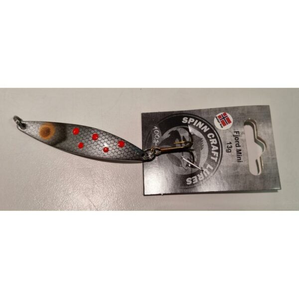 Ikke definert Mad River Spinn Craft Mini 7cm/13g Sort/Røde Prikker FM3