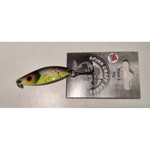 Ikke definert Mad River Spinn Craft Trout 3 5cm/10g Grønn T3-6