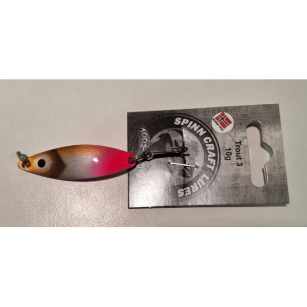 Ikke definert Mad River Spinn Craft Trout 3 5cm/10g Rosa/Brun T3-9