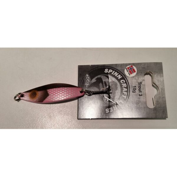 Ikke definert Mad River Spinn Craft Trout 3 5cm/10g Rosa T3-1