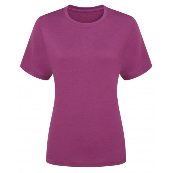 Rab Rab Crimp Logo Tee Wmns QBL-69 Sporten Bagn 1
