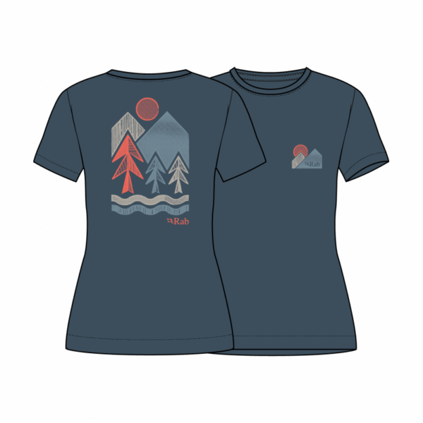 Rab Rab Tuku Vista Tee Wmns QCC-17 Sporten Bagn 2