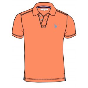 USPA Polo Alfred Herre Oransje Sporten Bagn 1