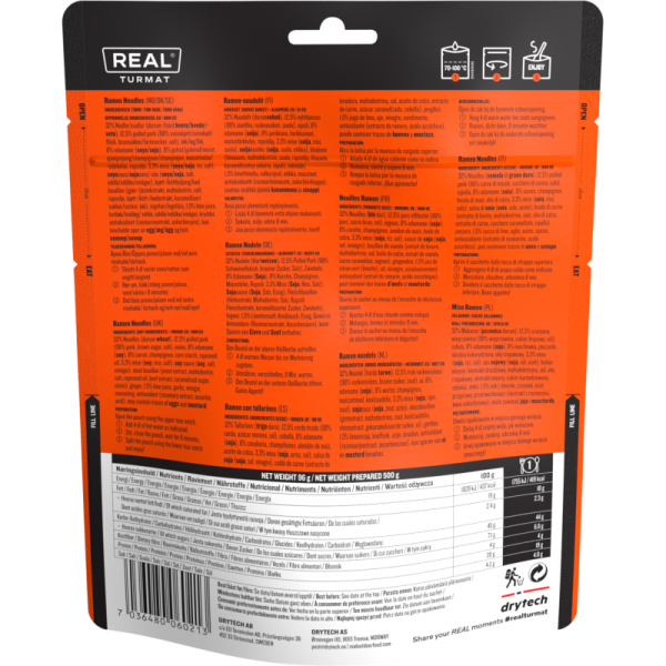 Real Turmat Real Turmat RAMEN NOODELS 6021 Sporten Bagn 3